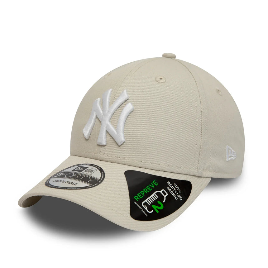 Gorra de los Yankees de Nueva York, New Era, 9FORTY, esencial, beige