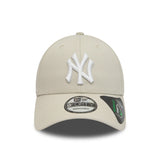 Gorra de los Yankees de Nueva York, New Era, 9FORTY, esencial, beige