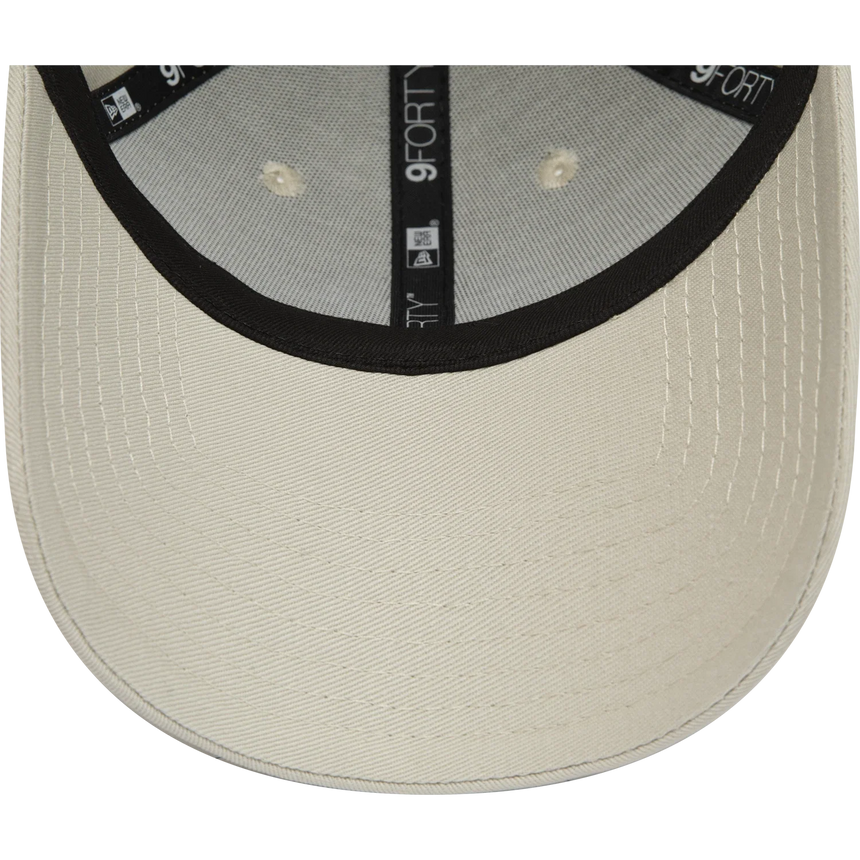 Gorra de los Yankees de Nueva York, New Era, 9FORTY, esencial, beige
