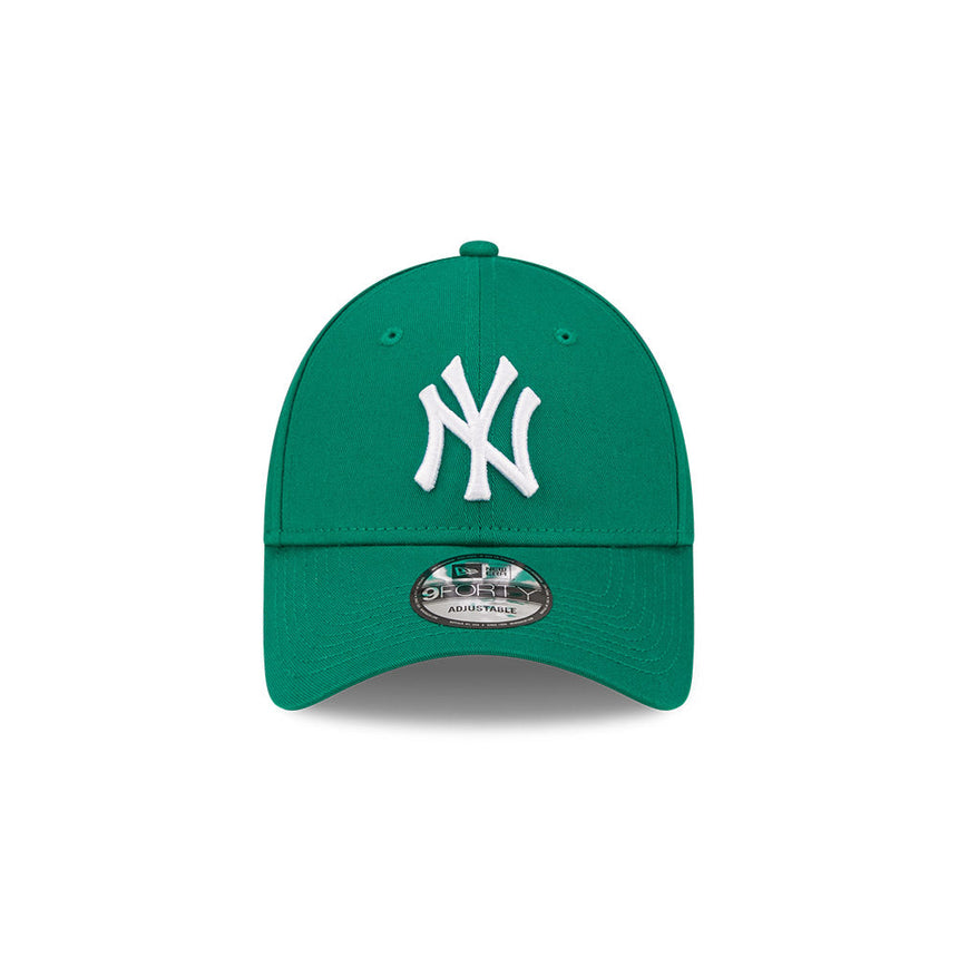 Gorra de los Yankees de Nueva York, New Era, 9FORTY, esencial, verde