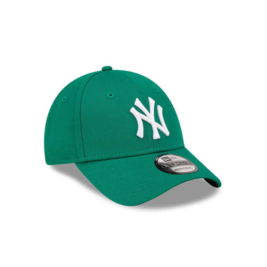 Gorra de los Yankees de Nueva York, New Era, 9FORTY, esencial, verde
