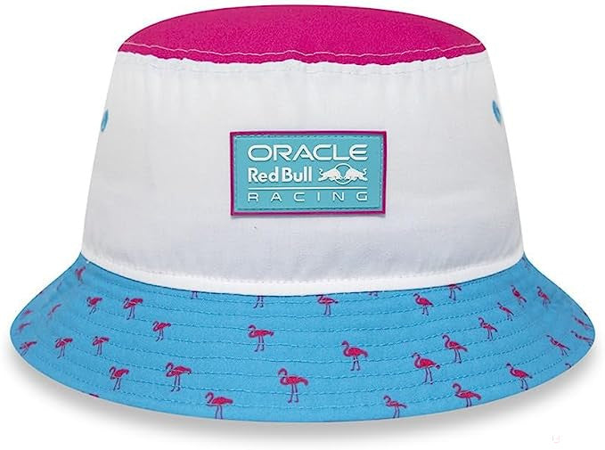 Red Bull Racing bucket hat, New Era, miami, white