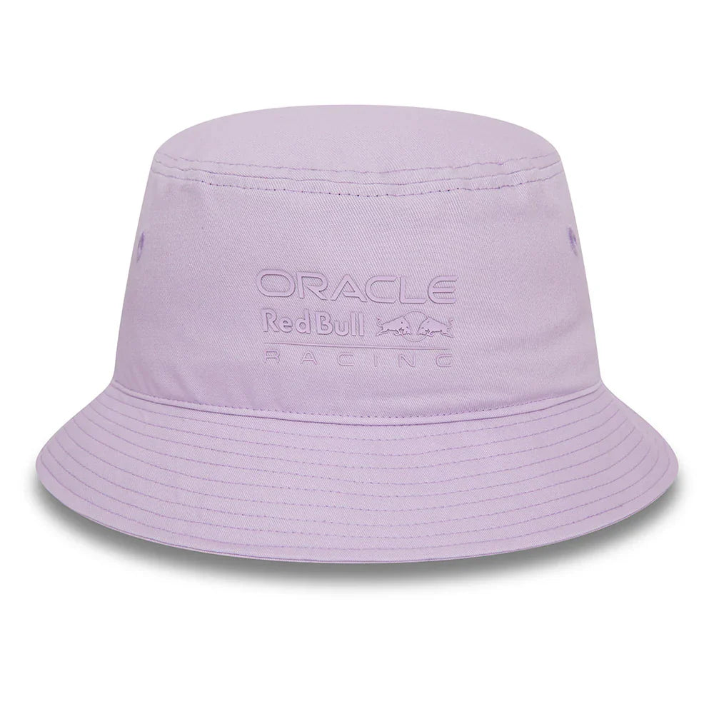 Sombrero de cubo Red Bull, New Era, estacional, pastel, púrpura