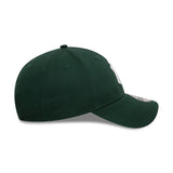 Gorra de los Yankees de Nueva York, New Era, 9FORTY, esencial, verde oscuro