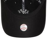 Gorra de béisbol de los New York Yankees, New Era, 9TWENTY, esencial, negra total