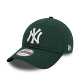 Gorra de los Yankees de Nueva York, New Era, 9TWENTY, Esencial, verde