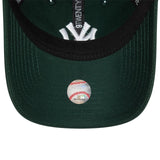 Gorra de los Yankees de Nueva York, New Era, 9TWENTY, Esencial, verde