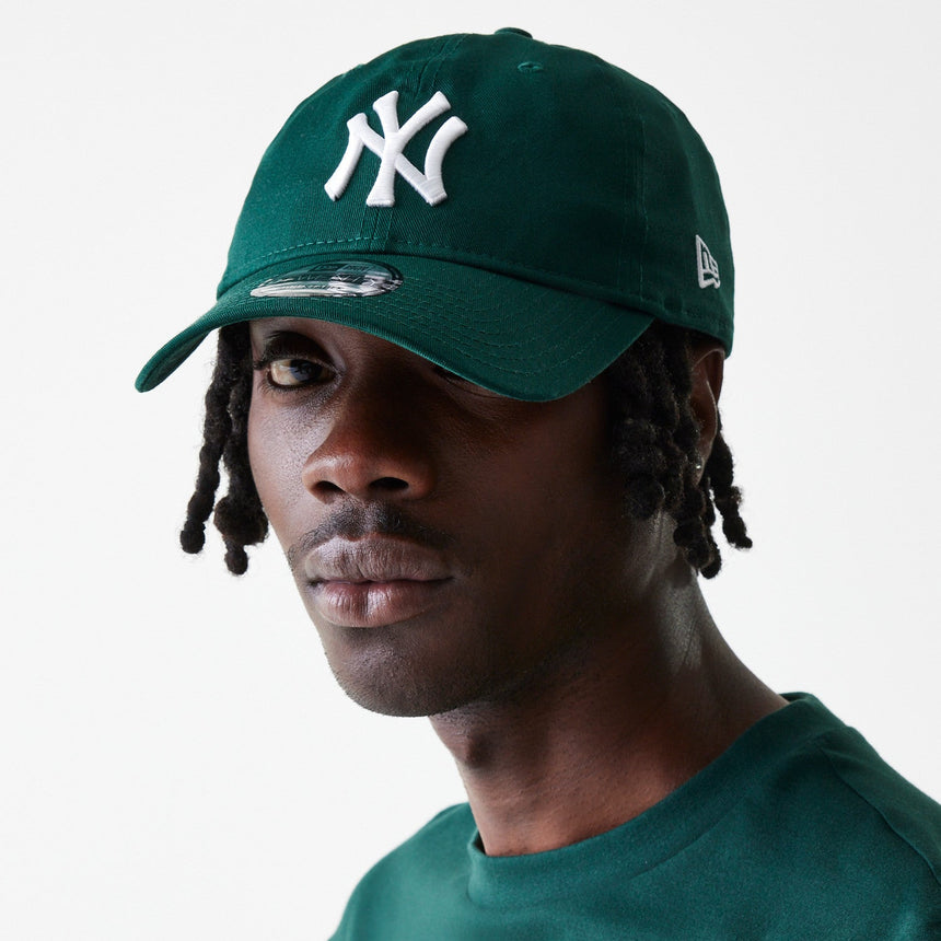 Gorra de los Yankees de Nueva York, New Era, 9TWENTY, Esencial, verde