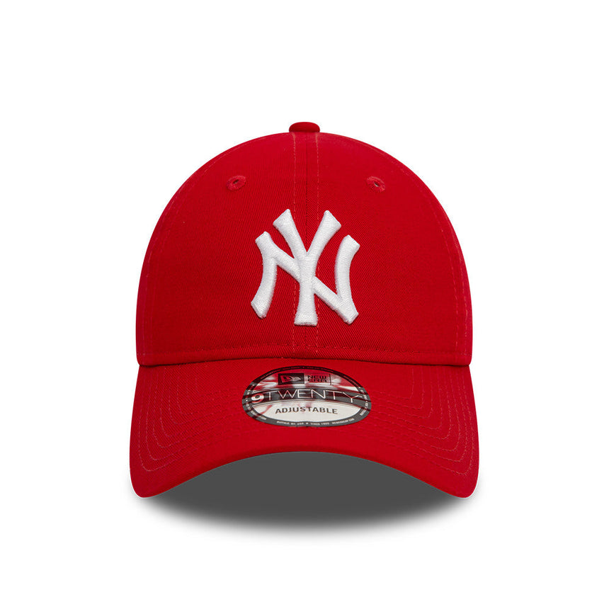 Gorra de los Yankees de Nueva York, New Era, 9TWENTY, esencial, roja