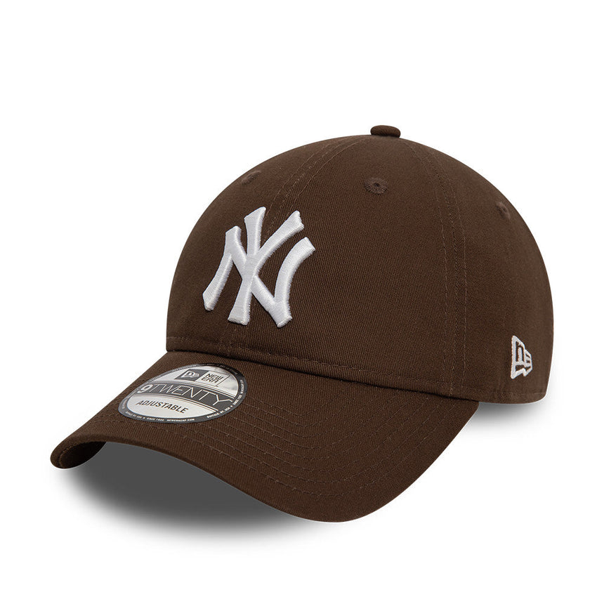Gorra de los New York Yankees, New Era, 9TWENTY, esencial, marrón