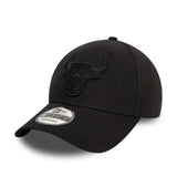 Gorra Chicago Bulls, New Era, 9FORTY, esencial, negro total