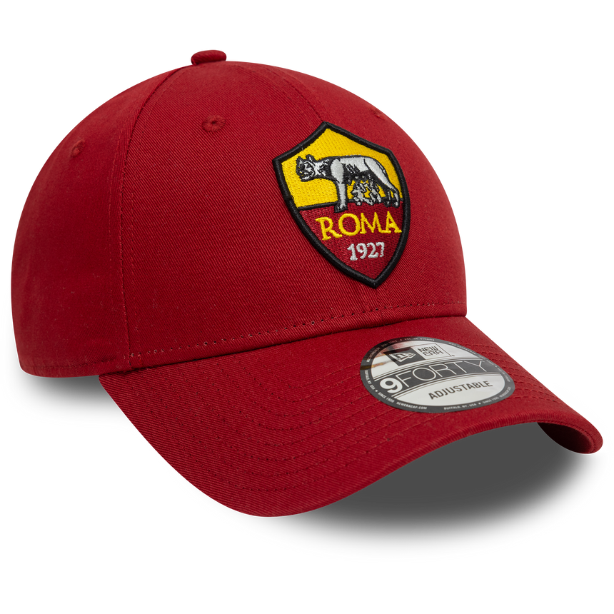 Gorra de AS Roma, New Era, 9FORTY, Core, roja