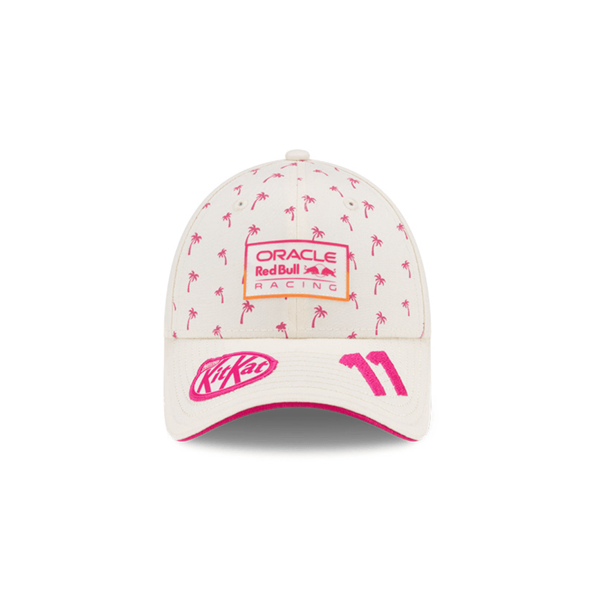 Gorra Red Bull, New Era, 9FORTY, Sergio Perez, Miami SE, blanca