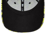 Gorra McLaren, New Era, pana, negro