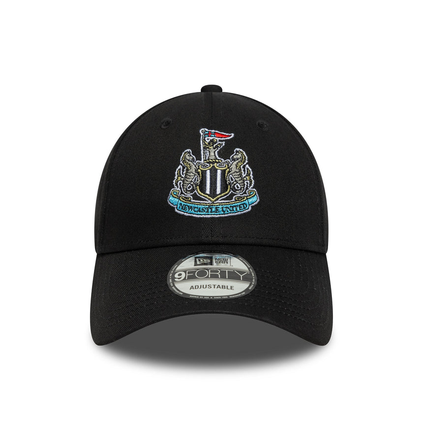 Gorra Newcastle United FC, New Era, 9FORTY, Core, negra