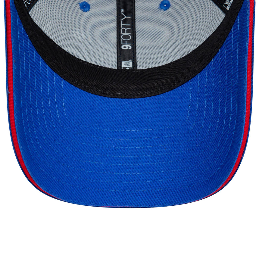 Gorra Visa RB, impecable, New Era, 9FORTY, azul