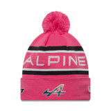 Gorro Alpine con puño acanalado, New Era, rosa