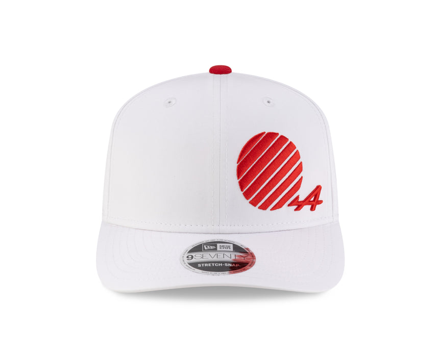 Gorra de béisbol Alpine, Japón SE, New Era, 9SEVENTY, Blanca 🔥