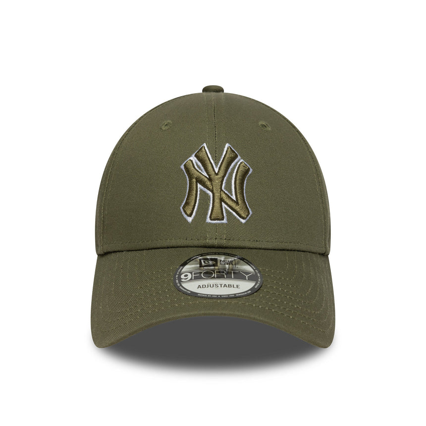 Gorra de béisbol New York Yankees, New Era, 9FORTY, color caqui