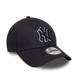 Gorra de los Yankees de Nueva York, New Era, 9FORTY, azul