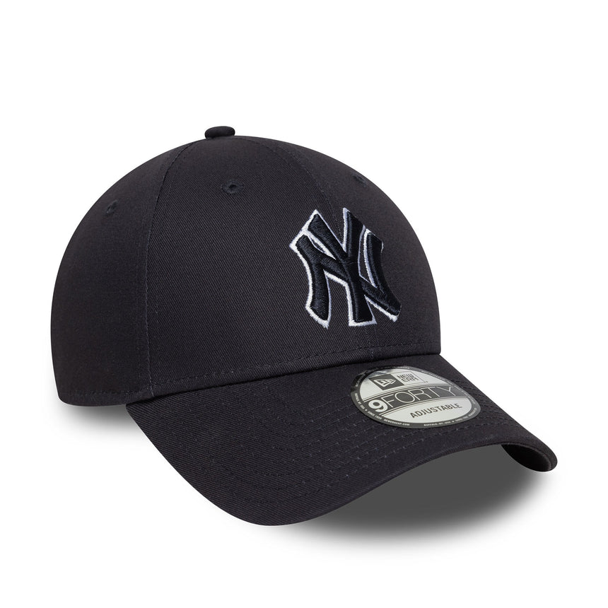 Gorra de los Yankees de Nueva York, New Era, 9FORTY, azul