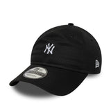 Gorra de los Yankees de Nueva York, New Era, 9TWENTY, negra.