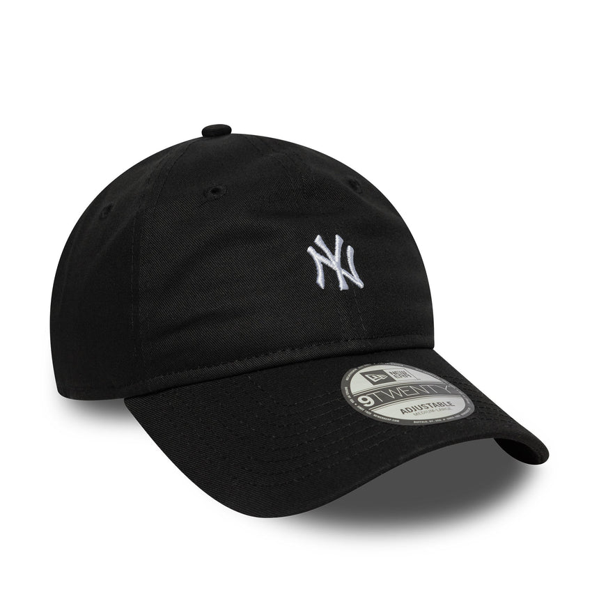 Gorra de los Yankees de Nueva York, New Era, 9TWENTY, negra.