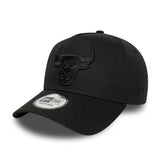 Gorra de Chicago Bulls, New Era, 9FORTY, A-Frame negra
