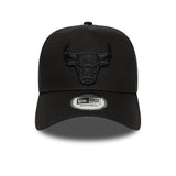 Gorra de Chicago Bulls, New Era, 9FORTY, A-Frame negra