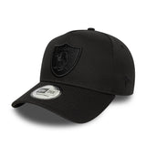 Gorra de los Raiders de Las Vegas, New Era, Esencial, negra
