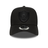 Gorra de los Raiders de Las Vegas, New Era, Esencial, negra