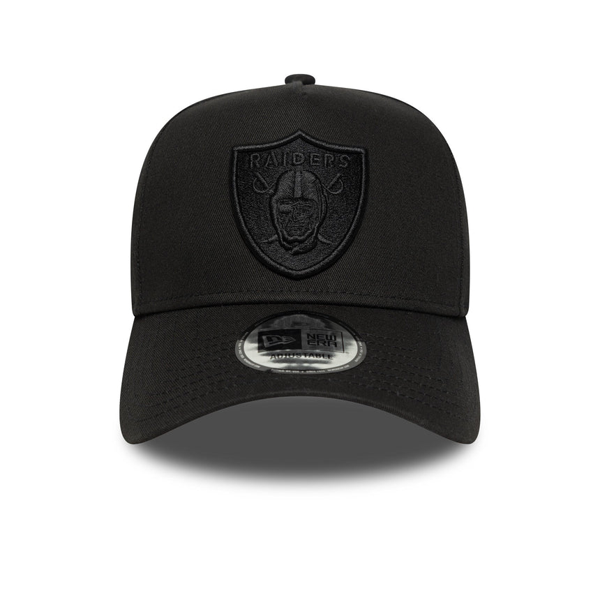 Gorra de los Raiders de Las Vegas, New Era, Esencial, negra