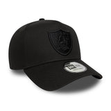 Gorra de los Raiders de Las Vegas, New Era, Esencial, negra