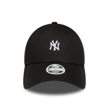 Gorra de los Yankees de Nueva York, logo mini, de New Era, 9FORTY, negra