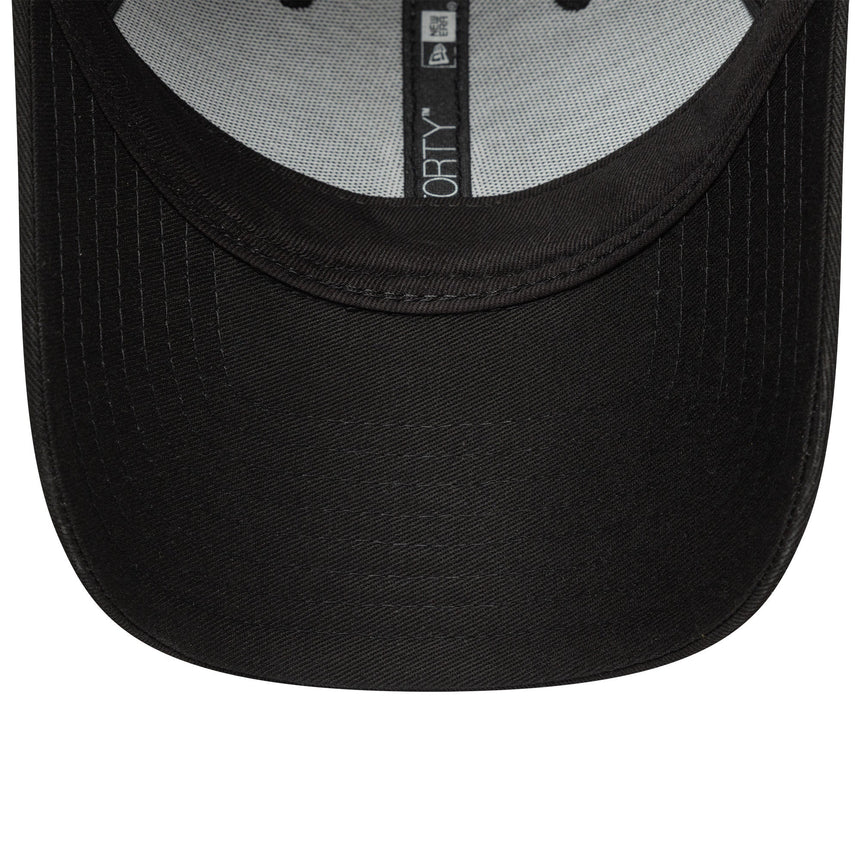 Gorra de los Yankees de Nueva York, logo mini, de New Era, 9FORTY, negra