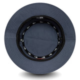 Sombrero tipo cubo Haas, de temporada, entallado, New Era, 9FORTY, azul