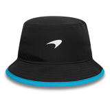 McLaren sombrero tipo cubo, POP, New Era, de corte estrecho, negro