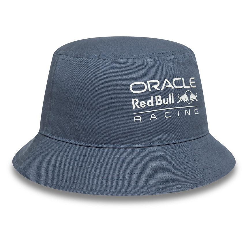 Sombrero tipo cubo Red Bull Racing, de temporada, entallado, New Era, 9FORTY, azul