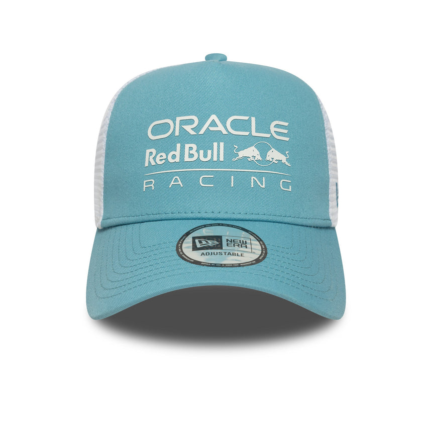 Gorra trucker de Red Bull Racing, de temporada, New Era, 9FORTY, azul