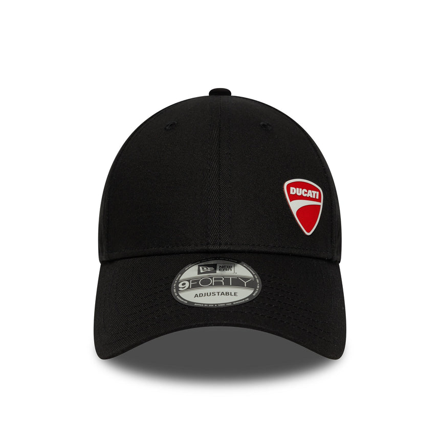 Gorra Ducati, New Era, 9FORTY, negra