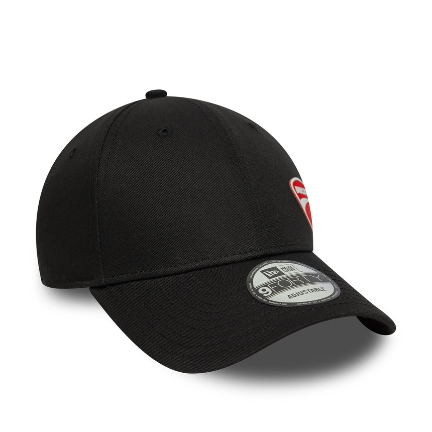 Gorra Ducati, New Era, 9FORTY, negra