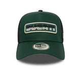 Gorra Ducati, trucker, de temporada, New Era, 9FORTY, verde