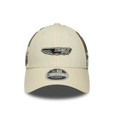 Gorra Ducati Scrambler camuflaje, New Era, 9FORTY, beige