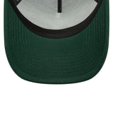 Gorra trucker Valentio Rossi #46, VR46, de temporada, New Era, 9FORTY, verde