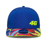 Gorra Valentio Rossi #46, trucker, VR46, New Era, 9SEVENTY, azul