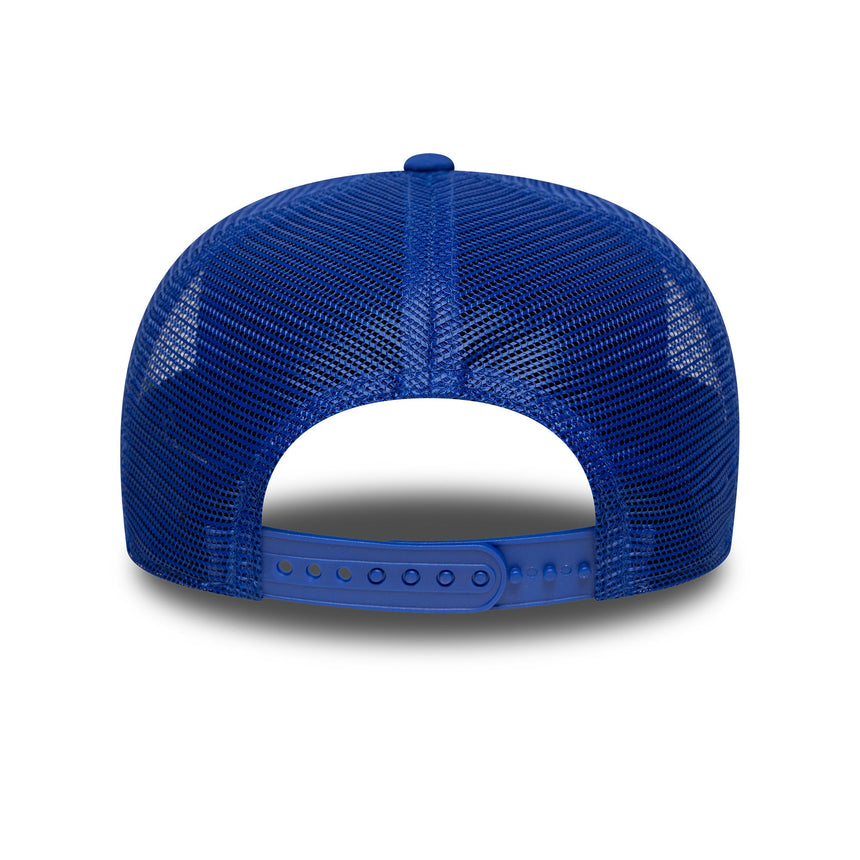 Gorra Valentio Rossi #46, trucker, VR46, New Era, 9SEVENTY, azul