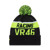Gorro de punto Valentino Rossi #46, VR46, logomarca, New Era, multicolor