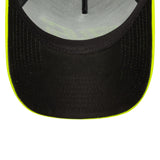 Gorra Valentio Rossi #46, trucker, VR46, New Era, 9FORTY, negra