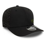 Gorra Valentino Rossi #46, VR46, impecable, New Era, 9SEVENTY, negro