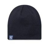 Gorro beanie de los New York Yankees, esencial, tejido con calavera, New Era, azul